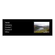 Glanmore Lake from Healy Pass Ireland. Business Cards