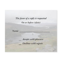 Glanmore Lake from Healy Pass Ireland. Full Color Flyer