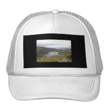 Glanmore Lake from Healy Pass Ireland. Trucker Hats