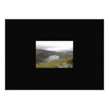 Glanmore Lake from Healy Pass Ireland. Personalized Invitations