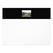 Glanmore Lake from Healy Pass Ireland. Letterhead