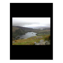 Glanmore Lake from Healy Pass Ireland. Post Card