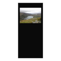 Glanmore Lake from Healy Pass Ireland. Custom Rack Cards
