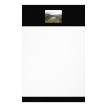 Glanmore Lake from Healy Pass Ireland. Stationery Paper