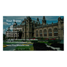 Glasgow Art Gallery Museum  flowers Business Card Templates