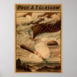 Glasgow Hot Air Balloon Circus Theatre Poster