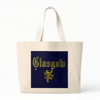 Glasgow Scotland Bags by colintonwigglys