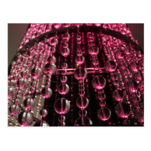 Glass Ball Chandelier Post Cards
