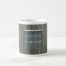 Glass Behind Glass Mug