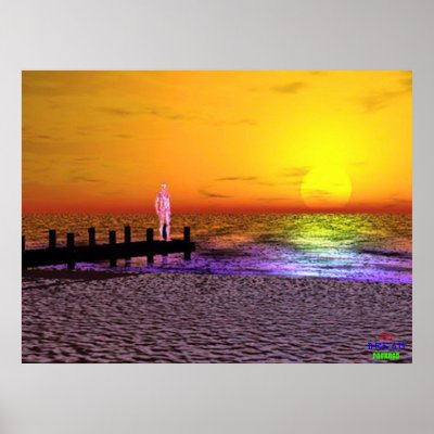 GLASS BOY in sun Poster by blueluxuryphone