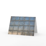 glass bricks greeting card