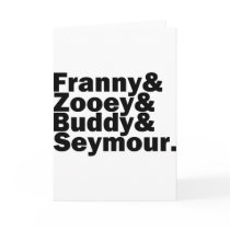 Glass Family Card