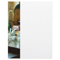 Glass Funnels and Bottles Customized Letterhead