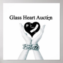 Glass Heart Auction - EP Cover Print