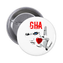 Glass Heart Auction - Logo Button