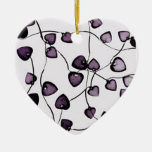 glass-hearts christmas ornament