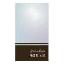 Glass installers,  business cards