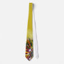 Glass Leaves Unique Men's Fashion Golden Tie