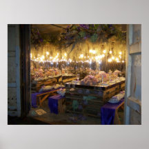 Glass & Mirrors Floral Arrangement Posters