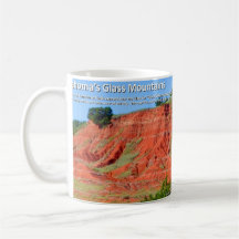 Glass Mountains III - Permian Red Beds Coffee Mugs
