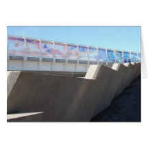 glass mural greeting card
