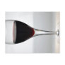 Glass of red wine postcard