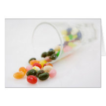 Glass of Sweets Greeting Cards