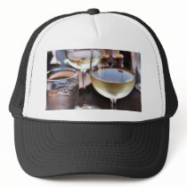 Glass Of White Wine Trucker Hat