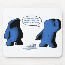Glass Off Water Mouse Pad