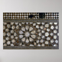 Glass Patterns On Walls Posters