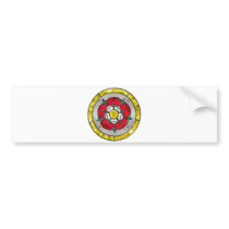 Glass Rose Bumper Stickers