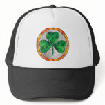 Glass Shamrock Mesh Hat