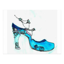 Glass Slipper Post Cards