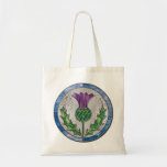 Glass Thistle Canvas Bag