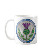 Glass Thistle Mugs
