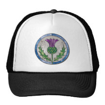 Glass Thistle Trucker Hat
