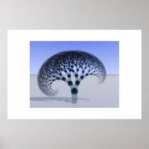 Glass Tree Poster