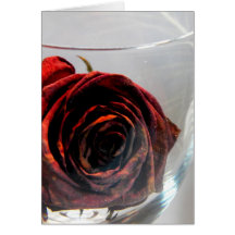 Glassed Flower II Card