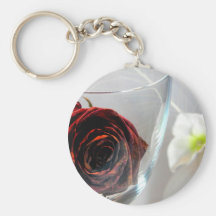 Glassed Flower II Key Chains