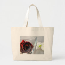 Glassed Flower II Tote Bags