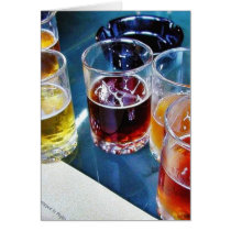 Glasses Beers Card