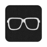 GLASSES embroidered shirts