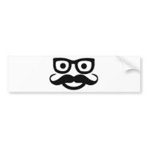 glasses moustache smiley