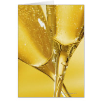 Glasses of Champagne Greeting Cards