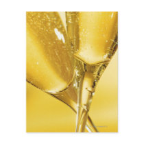 Glasses of Champagne Post Card