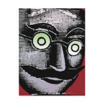 Glasses Postcard