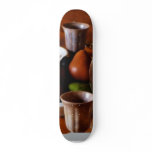 Glasses Still Life Skateboard Deck