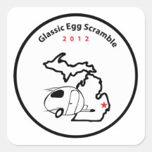 Glassic Square Stickers