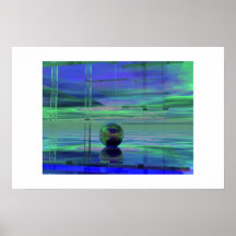 Glassy Plains Poster
