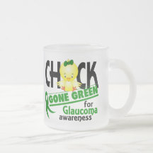 Glaucoma Chick Gone Green 2 Mugs